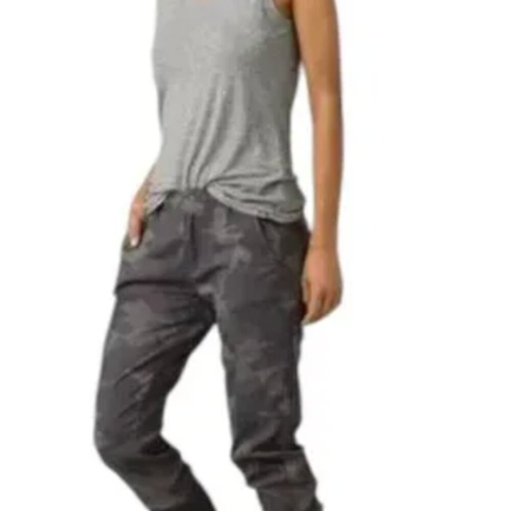 Prana Sky Canyon Gray Camo Joggers Pants